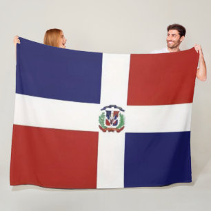 DOMINICAN FLAGGA FLEECEFILT