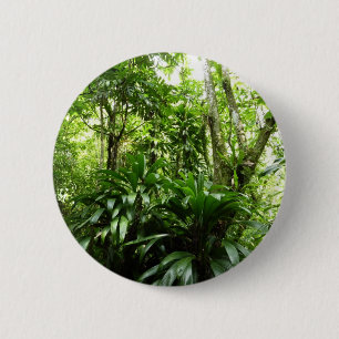 Dominican Rain Forest I Tropical Grönt Nature Knapp
