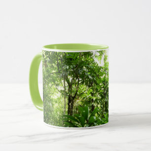 Dominican Rain Forest I Tropical Grönt Nature Mugg