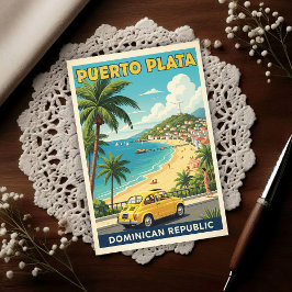 Dominican Republic: 1960s Travel Vykort