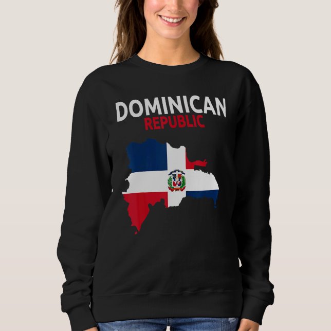 Dominican Republic Flag Idea For Men & Dominican F T Shirt (Framsida)