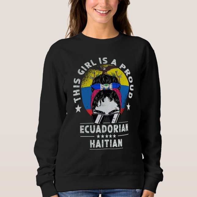 Dominican Republic Flag Venezuela Grown Women Girl T Shirt (Framsida)