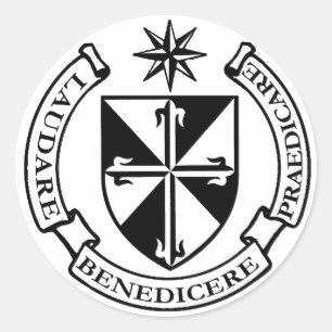 Dominican Stickers Runt Klistermärke