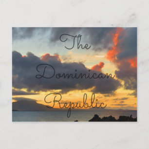Dominican Sunset Vykort
