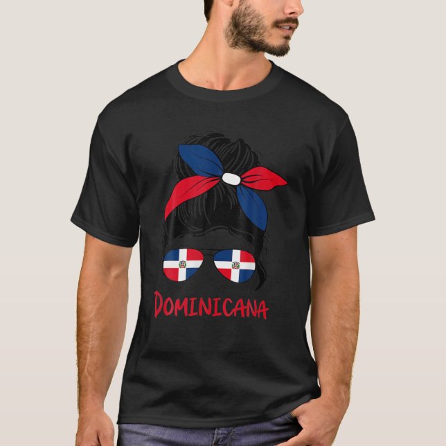 Dominicana Dominican Girl Republica Dominicana Rep T Shirt (Framsida)