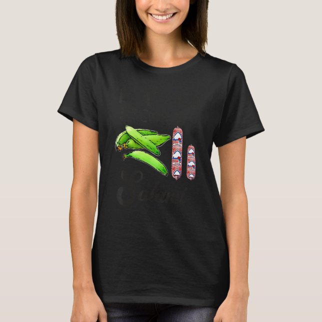 Dominicana Flagga RD Dominikanska republiken Food  T Shirt (Framsida)