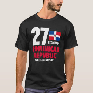 Dominicana Pride Independence day Dominikanska rep T Shirt