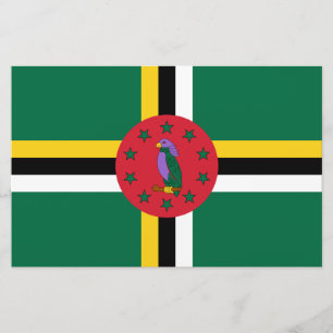 Dominicas flagga brevpapper