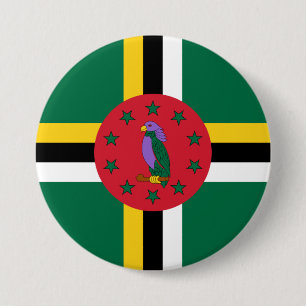 Dominicas flagga knapp