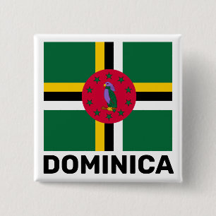 Dominicas flagga knapp