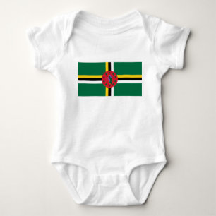 Dominicas flagga t shirt