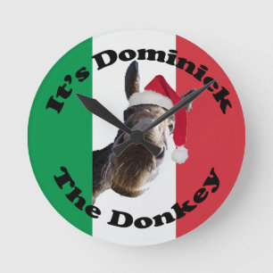 dominick åsnan rund klocka