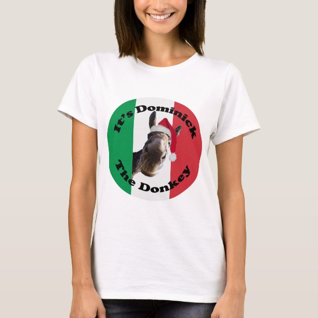 dominick åsnan tee shirt (Framsida)