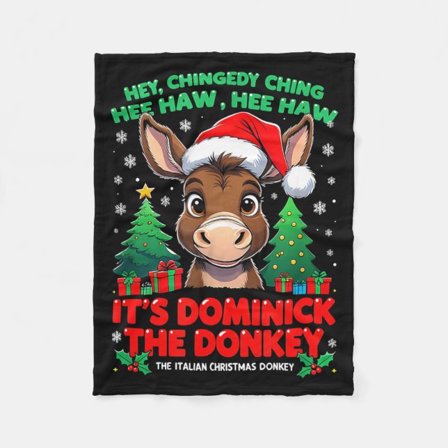 Dominick Cheer Mi Burrito Sabanero Mexican Christm Fleecefilt (Framsidan)