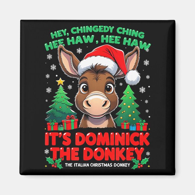 Dominick Cheer Mi Burrito Sabanero Mexican Christm Magnet (Framsidan)