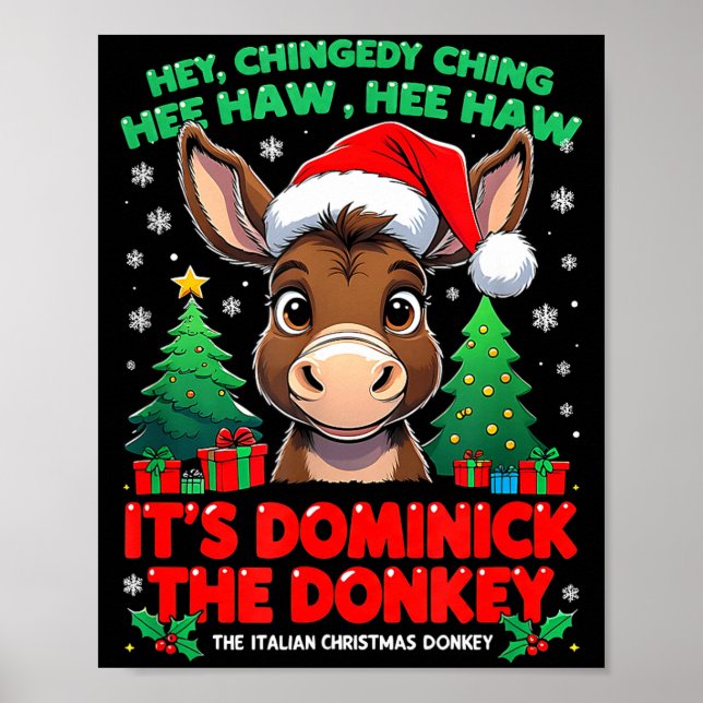 Dominick Cheer Mi Burrito Sabanero Mexican Christm Poster (Framsidan)