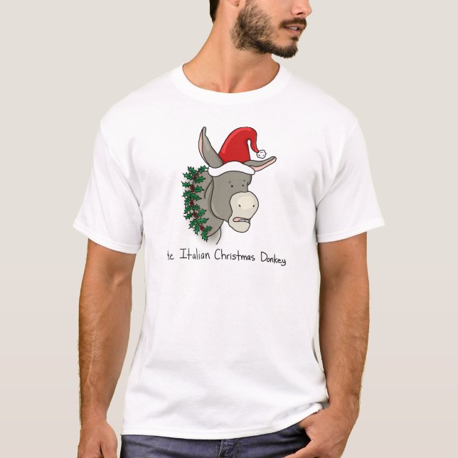 Dominick den italienska julåsnan t shirt (Framsida)