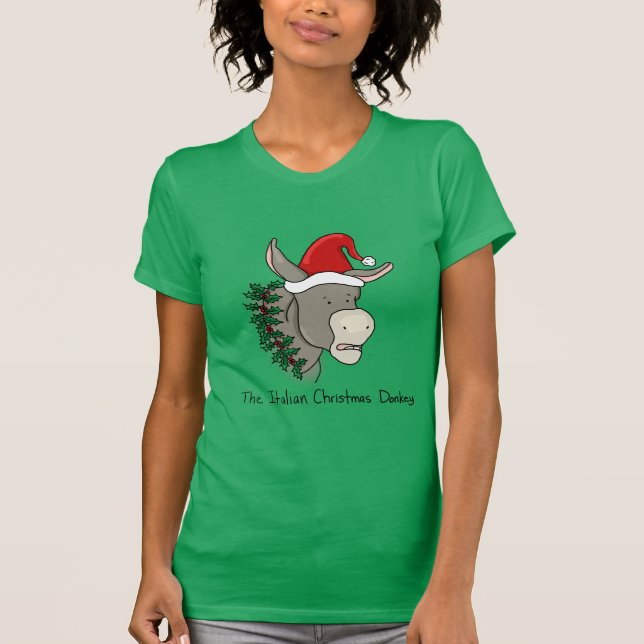 Dominick den italienska julåsnan tee shirt (Framsida)