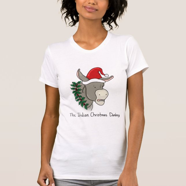 Dominick den italienska julåsnan tee shirt (Framsida)