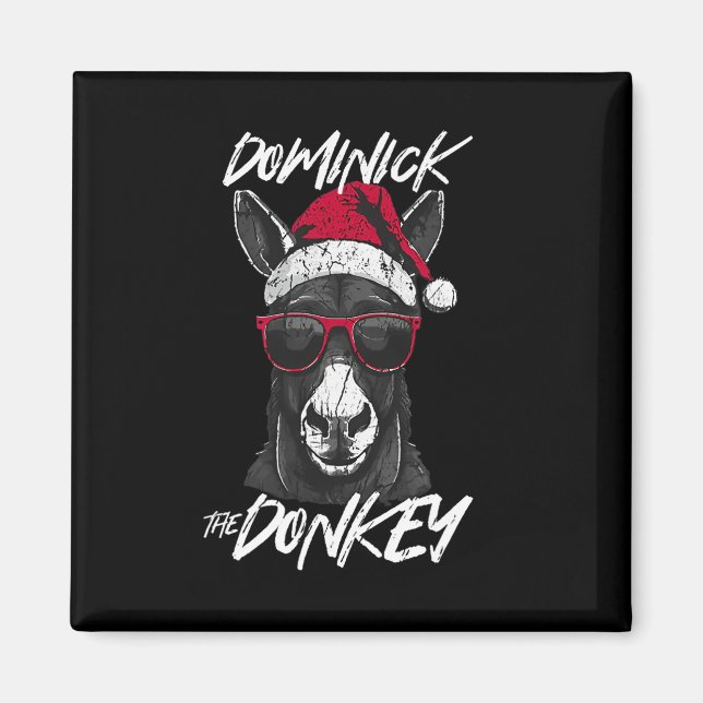 Dominick Donkey 1 Magnet (Framsidan)
