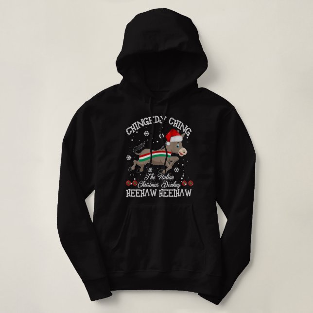 Dominick Donkey, italienske Donkey Chris T Shirt (Design framsida)