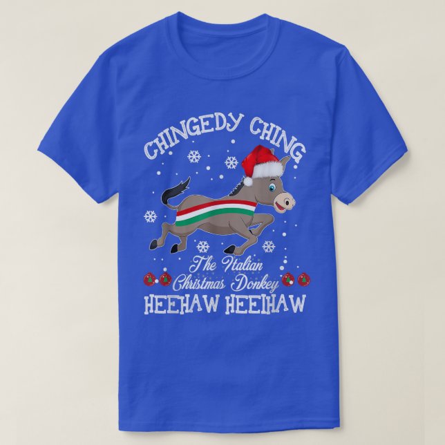 Dominick Donkey, italienske Donkey Chris T Shirt (Design framsida)