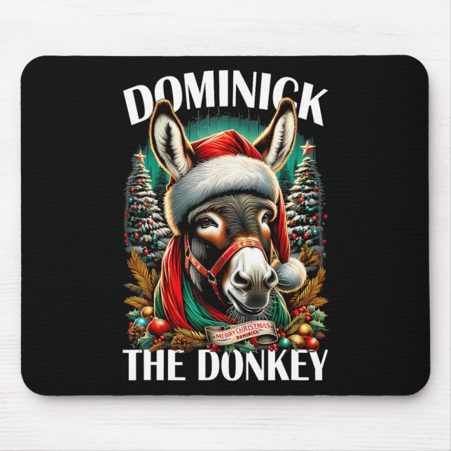 Dominick, Donkey, nuny jul, italienskt Kristus Musmatta (Framsidan)