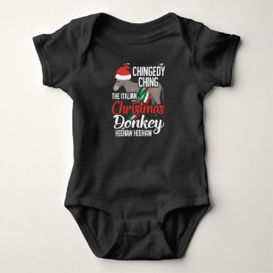 Dominick, jul Donkey, italiensk jul Do T Shirt