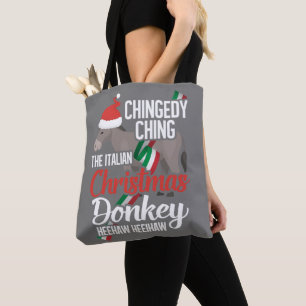 Dominick, jul Donkey, italiensk jul Do Tygkasse