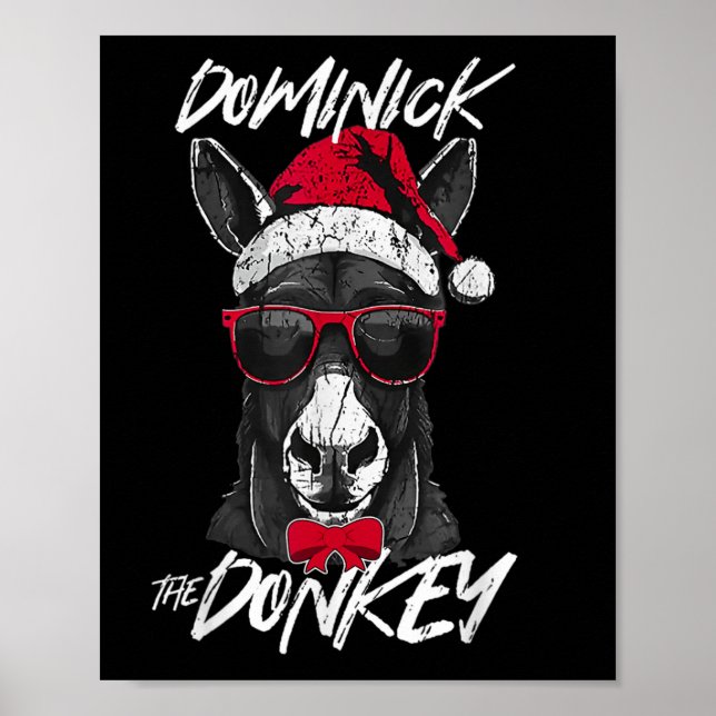 Dominick the Donkey Julfonny Poster (Framsidan)
