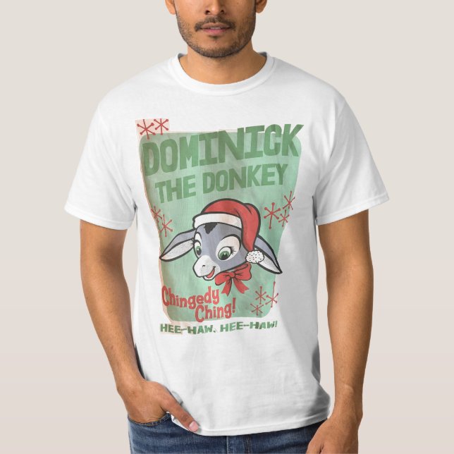 Dominick the donkey t shirt (Framsida)