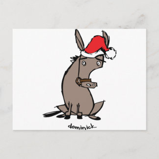 Dominick the Donkey Vykort