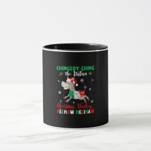 Dominick the jul Donkey-Italy Donkey Mugg