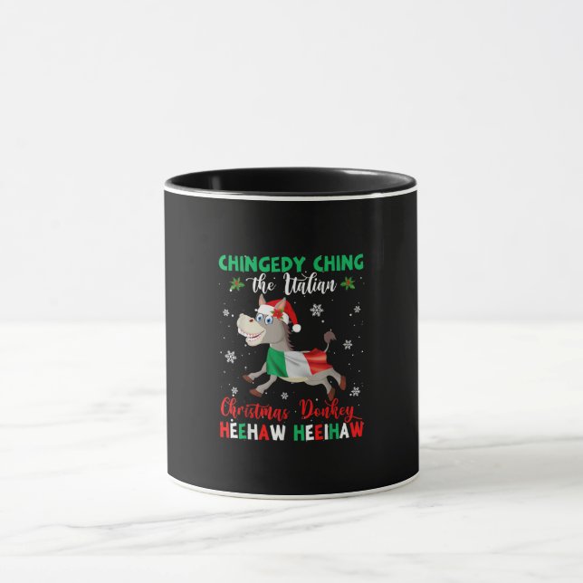 Dominick the jul Donkey-Italy Donkey Mugg (Center)