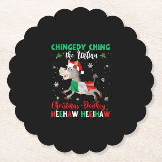 Dominick the jul Donkey-Italy Donkey Underlägg Papper