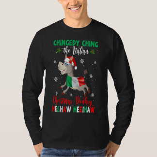 Dominick the jul Donkey-Italy T Shirt