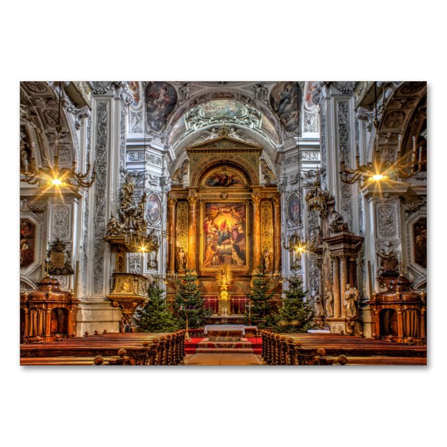 Dominikanerkirche St. Maria Rotunda Bordsnummer (Framsidan)