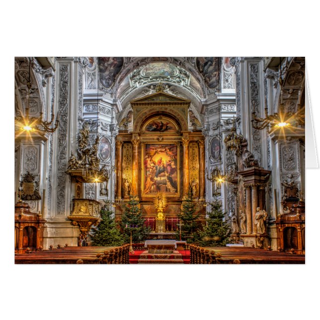 Dominikanerkirche St. Maria Rotunda Hälsningskort (Framsidan Horizontal)