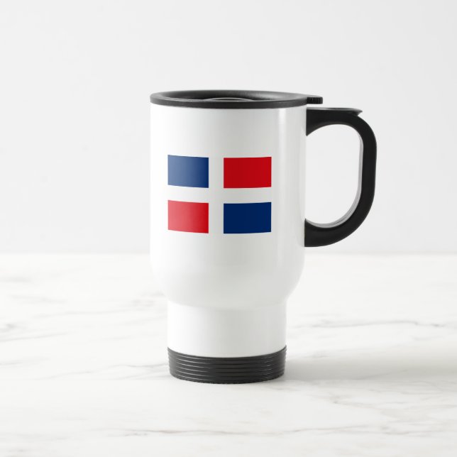 Dominikansk flaggamugg resemugg (Höger)