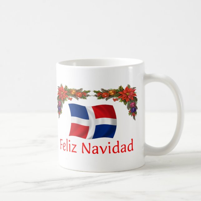 Dominikansk jul kaffemugg (Höger)