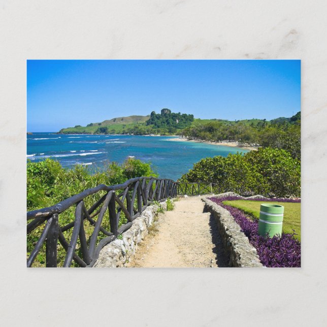 Dominikanska Kusten Vykort (Framsida)