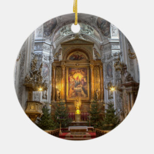 Dominikanska kyrkan Wien Österrike Julgransprydnad Keramik