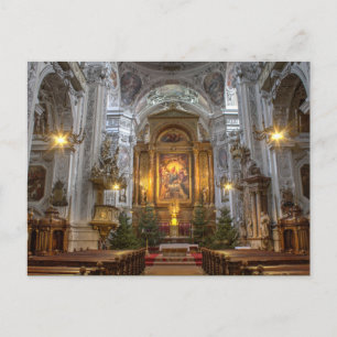 Dominikanska kyrkan Wien Österrike Vykort