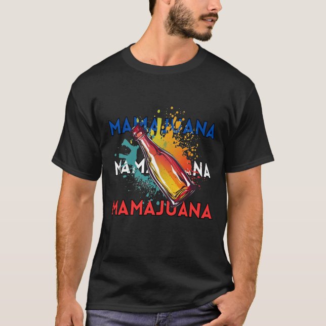 Dominikanska livsmedel: Mamajuana T Shirt (Framsida)