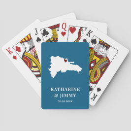 Dominikanska republiken Bröllop Favor, Karta Deck Casinokort