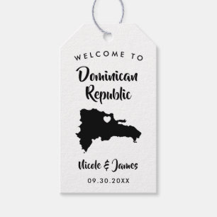 Dominikanska republiken Bröllop Welcome Bag Märkre Presentetikett