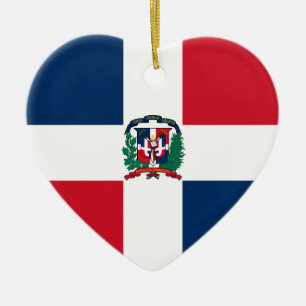 Dominikanska republiken Danmark Julgransprydnad Keramik