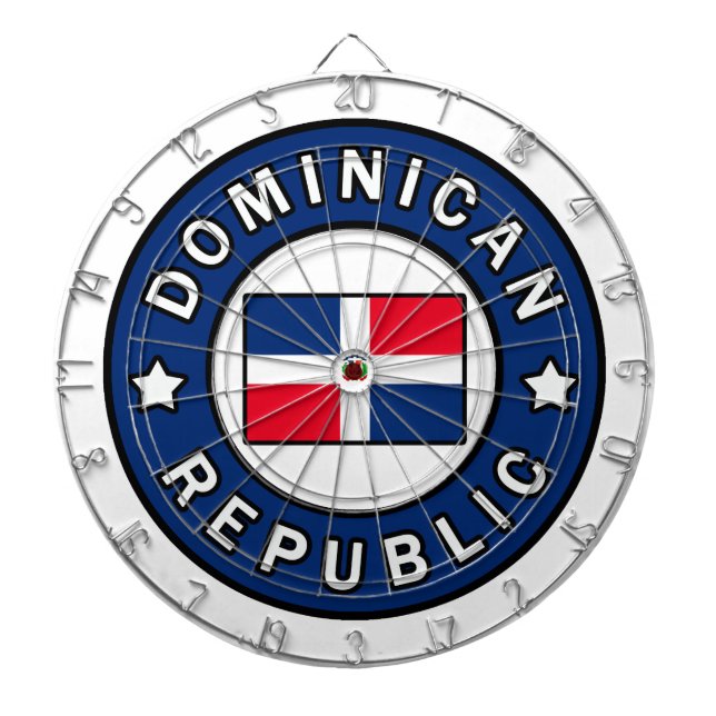 Dominikanska republiken darttavla (Framsidan)