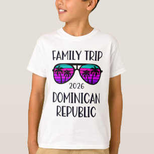Dominikanska Republiken Familjesemester 2026 Semes T Shirt