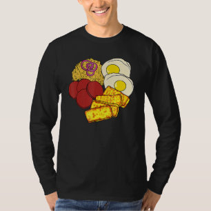 Dominikanska republiken Favorite Food Mangú Salami T Shirt
